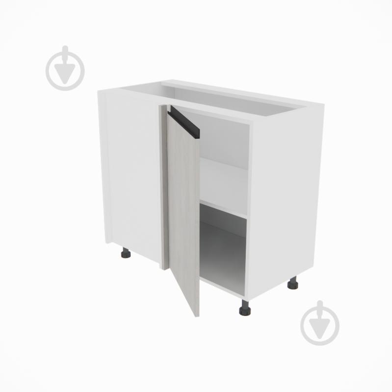 Тумба нижня Софі (Н 100 права) шовковий камінь/білий Світ Меблів - фото 2