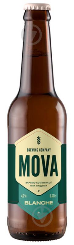 Пиво MOVA Blanche 0,33 л - фото 1