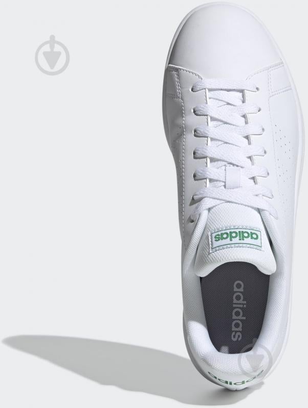 Кроссовки мужские демисезонные Adidas ADVANTAGE BASE EE7690 р.44 2/3 белые - фото 3 Кроссовки мужские демисезонные Adidas ADVANTAGE BASE EE7690 р.44 2/3 белые - фото 3