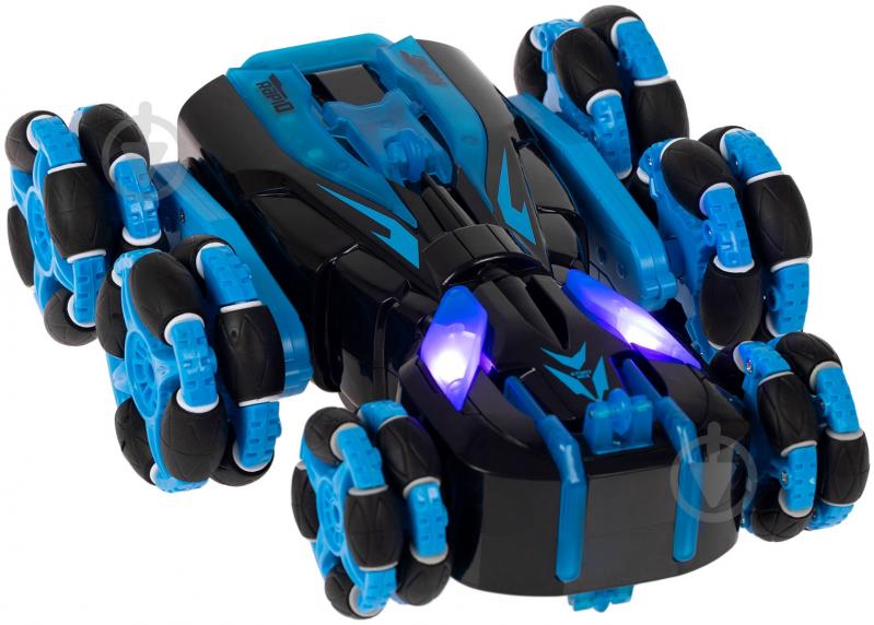 Автомобіль на радіокеруванні OTAMANKO Трюковий всюдихід UPSIDE DOWN блакитний 532.02.34 - фото 4 Автомобіль на радіокеруванні OTAMANKO Трюковий всюдихід UPSIDE DOWN блакитний 532.02.34 - фото 4