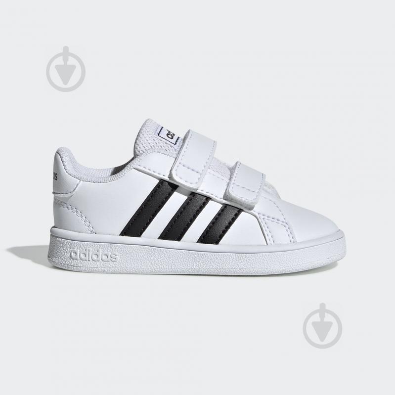 Кроссовки Adidas GRAND COURT I EF0118 р.23,5 белые - фото 1