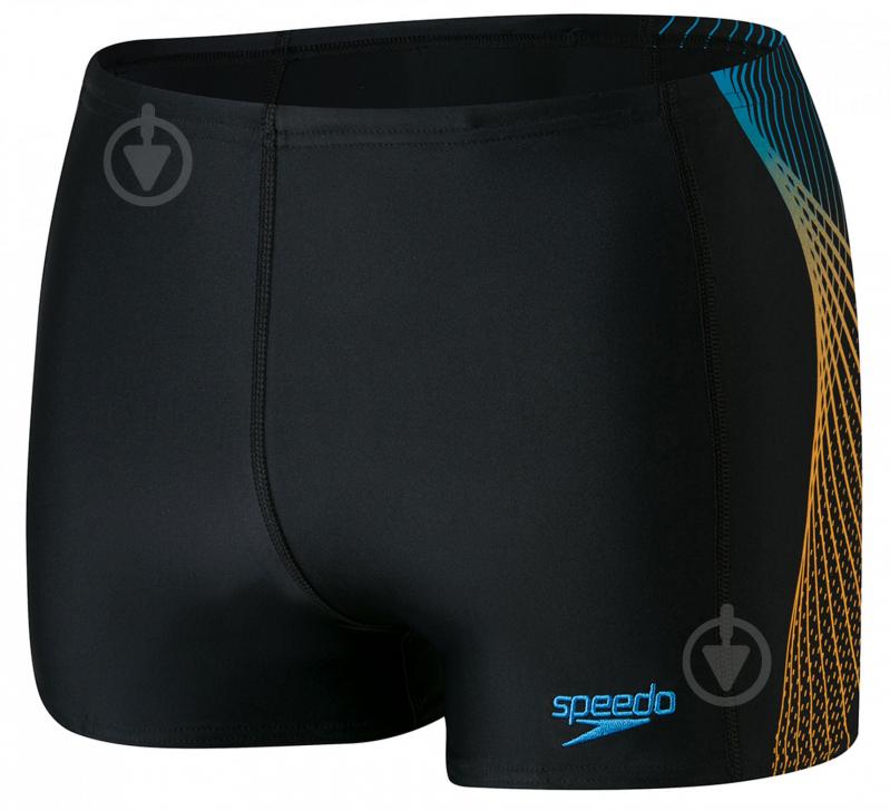 Плавки Speedo PNL ASHT AM BLACK/ORANGE 8-04510F317 р.32 черный - фото 5