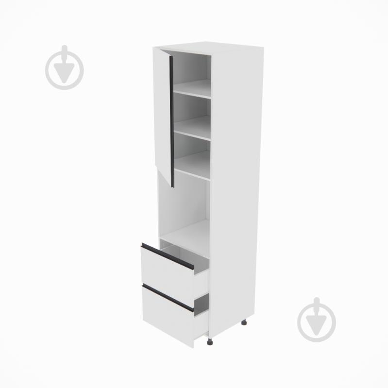 Пенал Софи (П 60 ДШ (920)) белый/белый Світ Меблів - фото 2