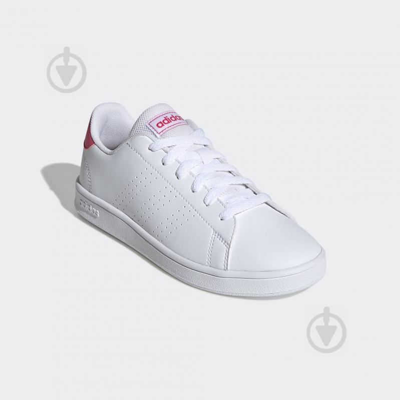 Кроссовки Adidas ADVANTAGE K EF0211 р.35,5 белые - фото 4