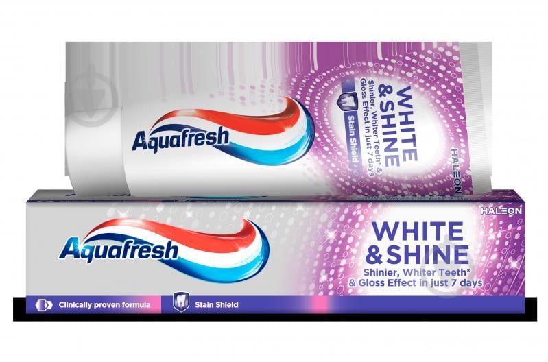 Зубная паста Aquafresh White & Shine 100 мл - фото 2