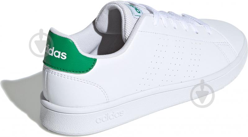 Кросівки дитячі демісезонні Adidas ADVANTAGE K EF0213 р.35 білі - фото 4