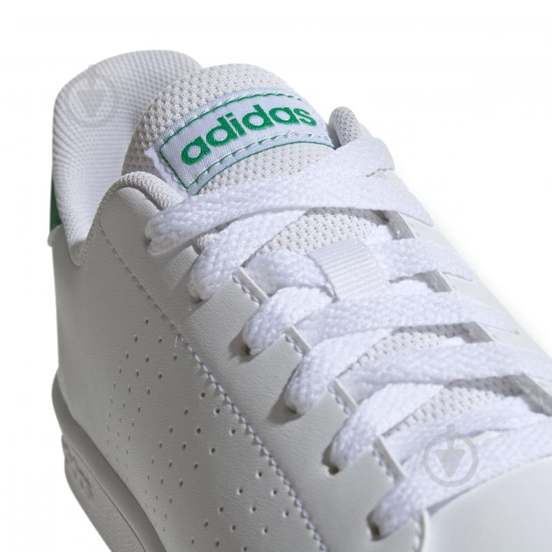 Кроссовки детские демисезонные Adidas ADVANTAGE K EF0213 р.36 2/3 белые - фото 8