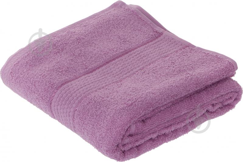 Рушник 70x140 см бузковий Aisha Home Textile - фото 1