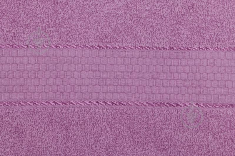 Рушник 70x140 см бузковий Aisha Home Textile - фото 2