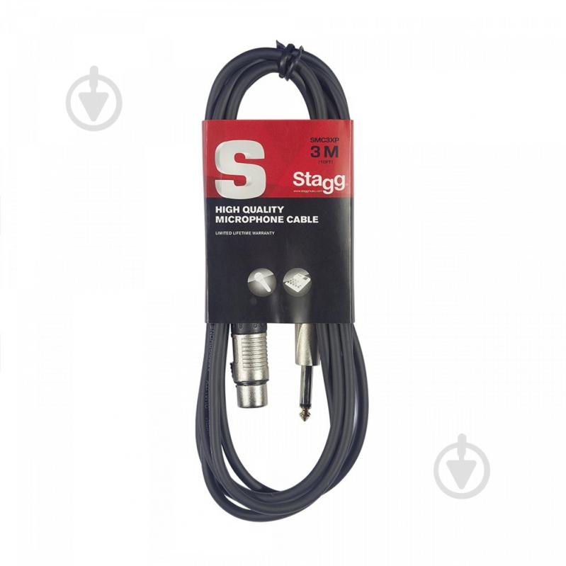 Кабель гитарный STAGG SMC3XP - фото 1