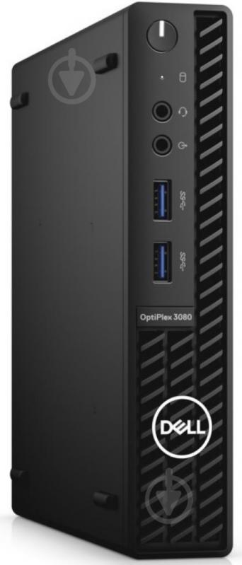 Неттоп Dell OptiPlex 3080 MFF (N020O3080MFF_UBU) black - фото 2