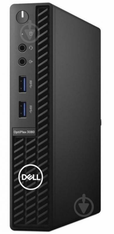 Неттоп Dell OptiPlex 3080 MFF (N020O3080MFF_UBU) black - фото 3