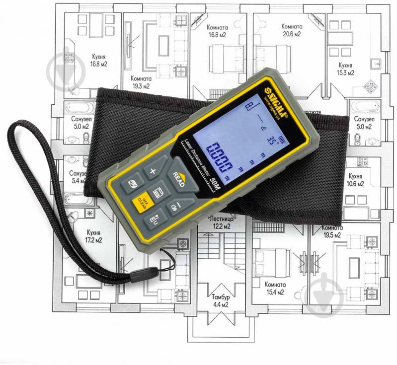 Далекомір лазерний Sigma 50 м 3727411 - фото 10