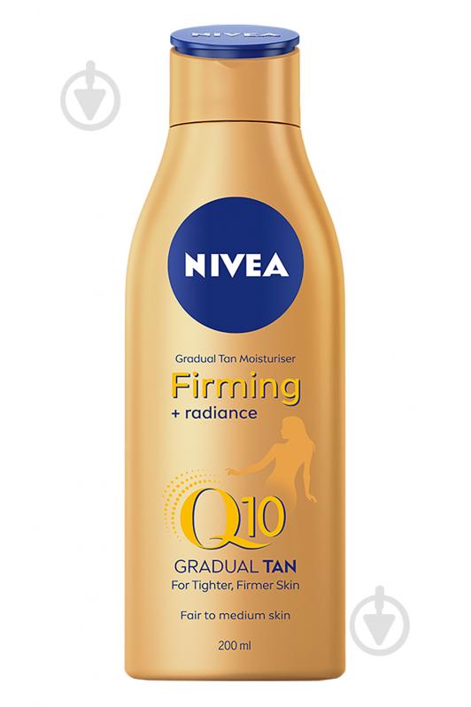 Лосьон для тела Nivea Q10 для упругости кожи с эффектом загара 200 мл - фото 1