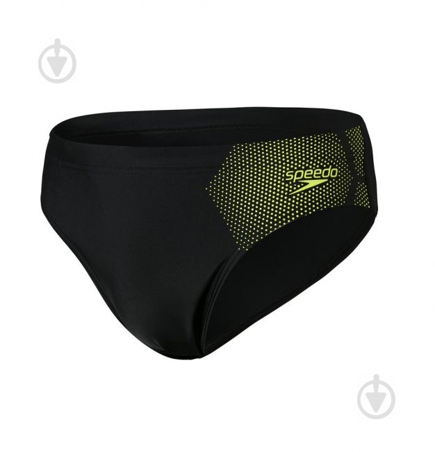 Плавки Speedo PLMT 7CM BRF AM BLACK/YELLOW 8-09739F398 р.32 черный - фото 4