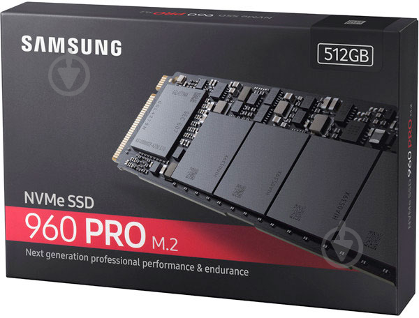 SSD-накопичувач Samsung 960 Pro series 512GB M.2 PCI Express 3.0 x4 TLC (MZ-V6P512BW) - фото 6