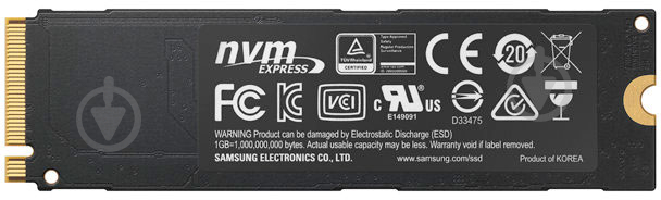 SSD-накопичувач Samsung 960 Pro series 512GB M.2 PCI Express 3.0 x4 TLC (MZ-V6P512BW) - фото 4