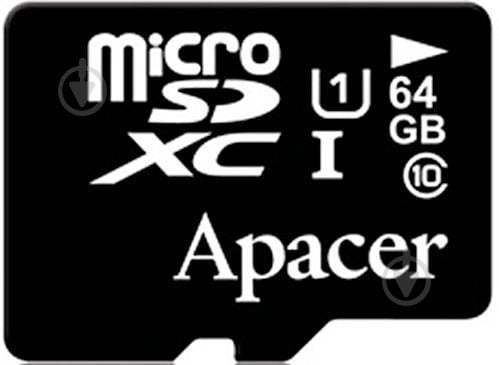 Карта памяти Apacer microSDXC 64 ГБ Class 10 (AP64GMCSX10U1-R) - фото 2