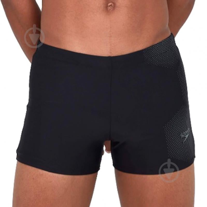 Плавки Speedo TECH LOGO ASHT AM BLACK/GREY 8-11354F130 р.32 черный - фото 1