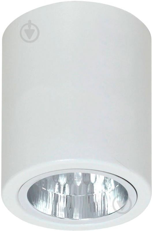 Світильник точковий Luminex Downlight round 60 Вт E27 білий 7234 - фото 1