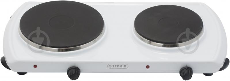 Плита электрическая настольная Термія ЕПЧ 2-2 белая - фото 2