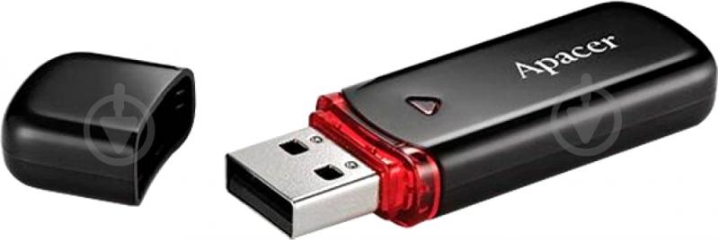 Флеш-пам'ять Apacer AH333 32 ГБ USB 2.0 black (AP32GAH333B-1) - фото 3