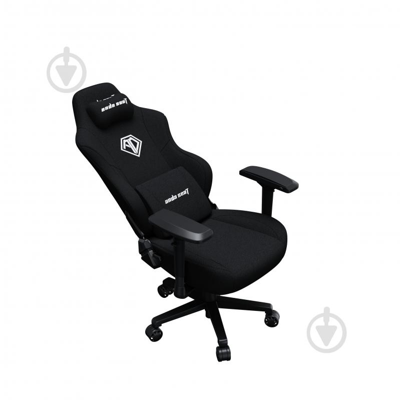 Кресло игровое Anda Seat Phantom 3 Pro Size L Black Fabric черный - фото 3