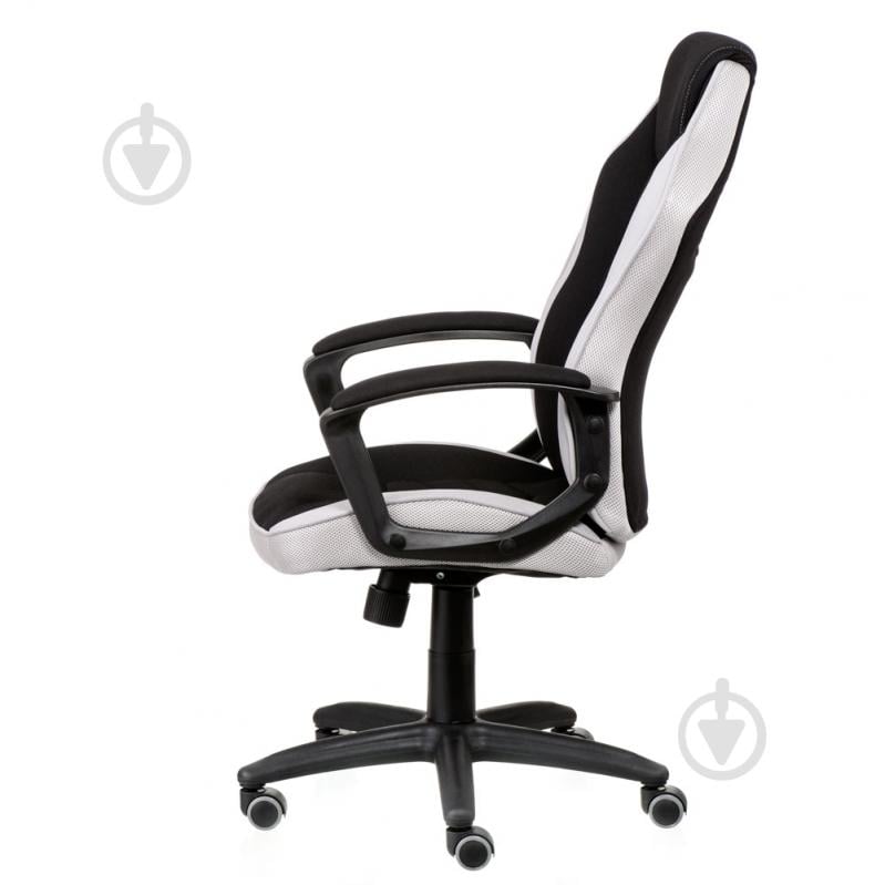 Кресло игровое Special4You Riko черный/серый - фото 7