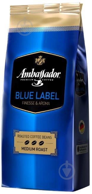 Кофе в зернах Ambassador Blue Label 1000 г - фото 1