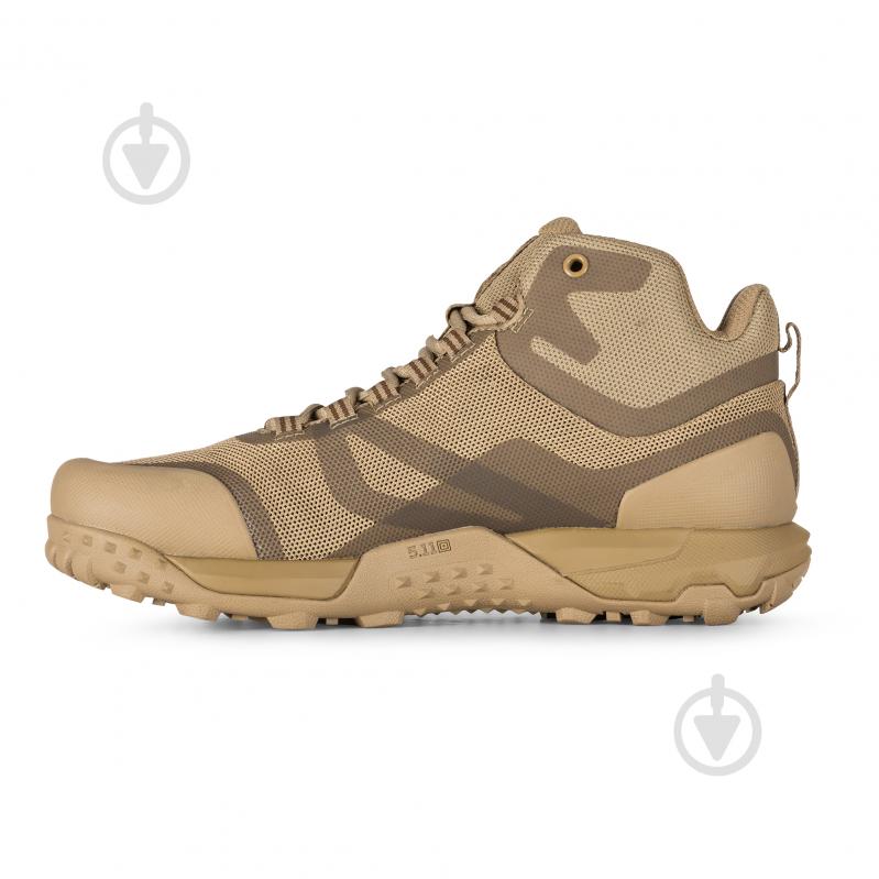 Ботинки тактические 5.11 Tactical "A/T Mid Boot" р.44 12430-120 [120] Coyote - фото 4