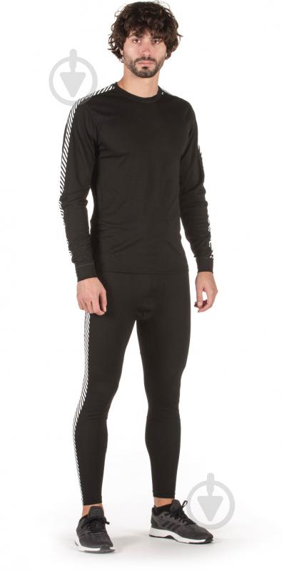 Термофутболка Helly Hansen HH LIFA STRIPE CREW 48800-998 р.S чорний - фото 4