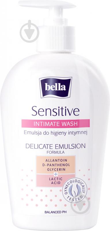 Емульсія для інтимної гігієни Bella Sensitive 300 мл - фото 1
