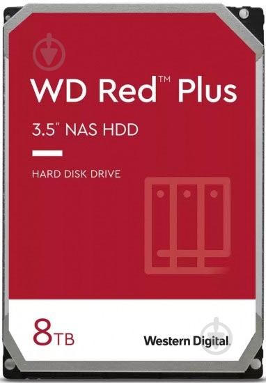 ᐉ Жесткий диск Western Digital 8 ТБ 3,5" SATA III (WD80EFBX) red ...