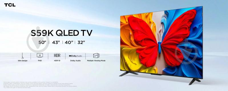 Телевізор TCL 43S59K 43″ - фото 2 Телевізор TCL 43S59K 43″ - фото 2