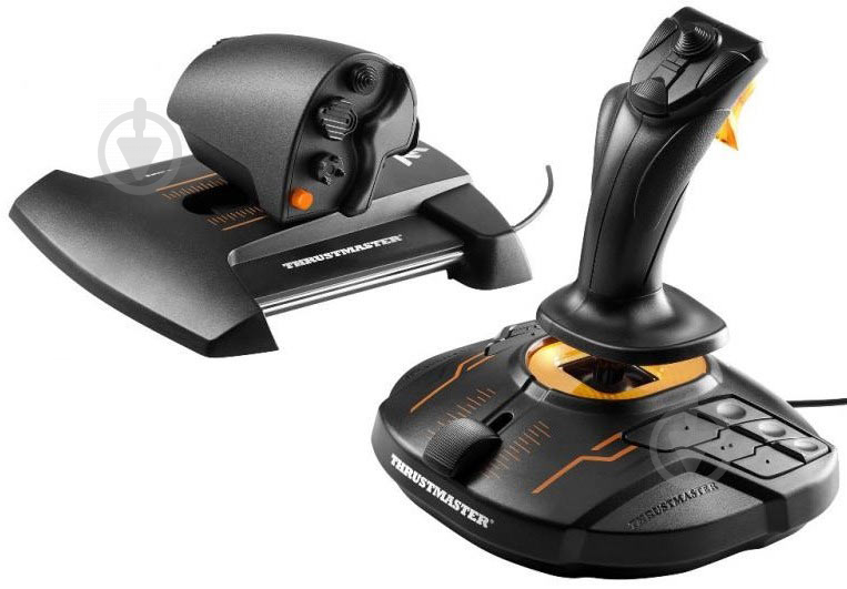 Джойстик Thrustmaster T-16000m FCS Hotas Flight Stick and Throttle (2960778) - фото 1