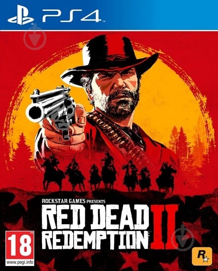 Гра Sony PS4 Red Dead Redemption 2, BD диск - фото 1