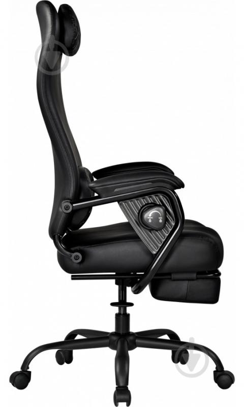 Кресло игровое GT Racer X-6538 черный - фото 3
