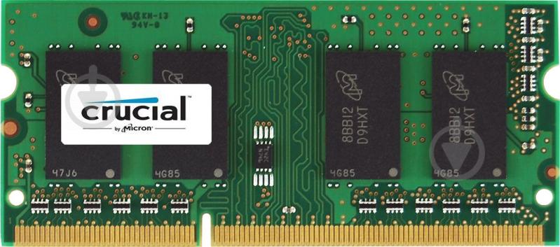 Оперативна пам'ять MICRON SODIMM DDR3 4 GB (1x4GB) 1066 MHz (CT4G3S1067M) - фото 1