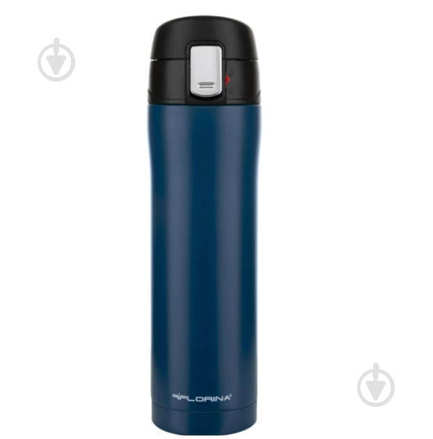 Термокружка Florina BLOCCO 450 мл Blue - фото 1 Термокружка Florina BLOCCO 450 мл Blue - фото 1