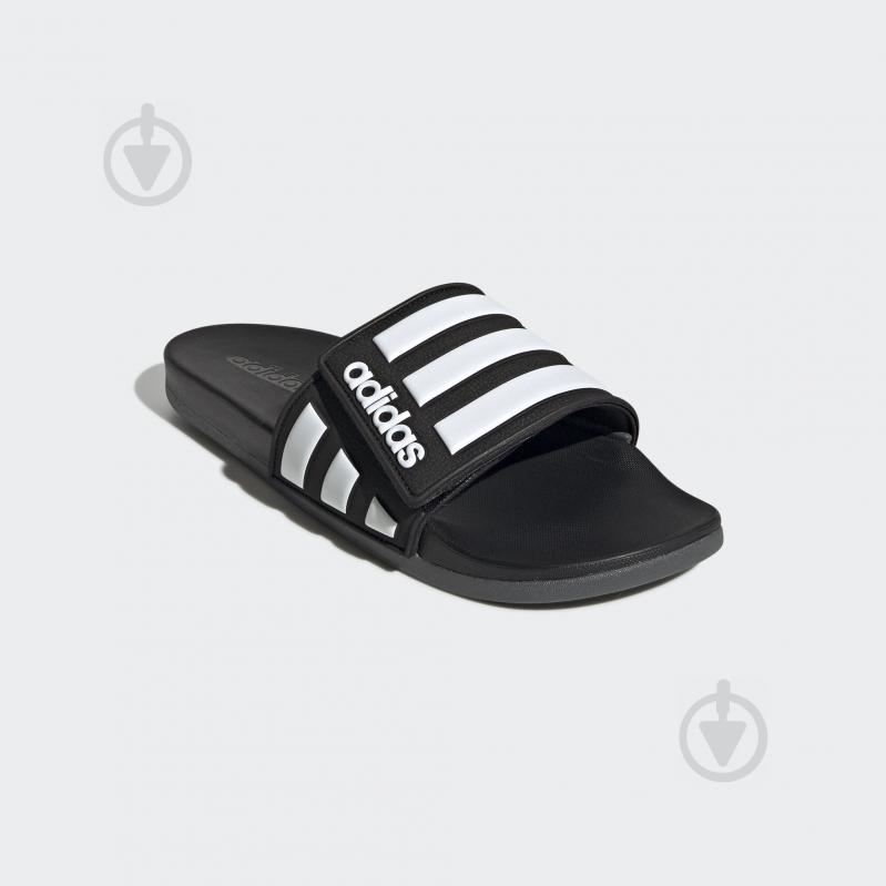 Шльопанці Adidas ADILETTE COMFORT AD EG1344 р.43 1/3 чорний - фото 4