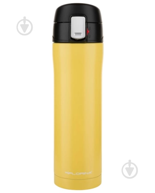 Термокружка Florina BLOCCO 450 мл Yellow - фото 1