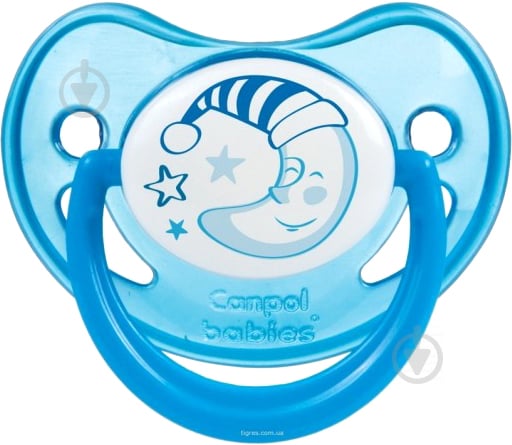 Пустышка Canpol Babies Силиконовая анатомическая Night dreams 22/500 - фото 1