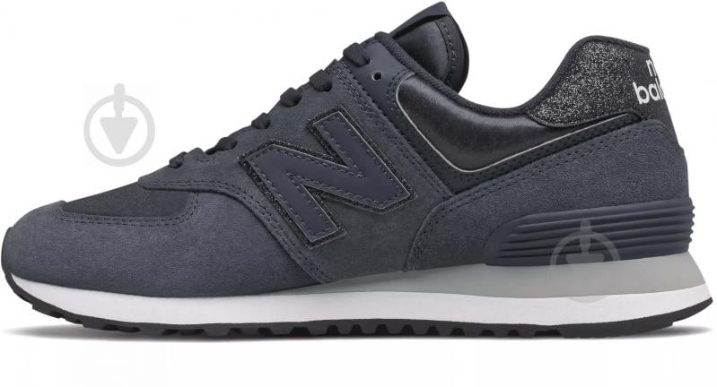 Кросівки жіночі демісезонні New Balance WL574FA2 р.37 темно-сині - фото 2