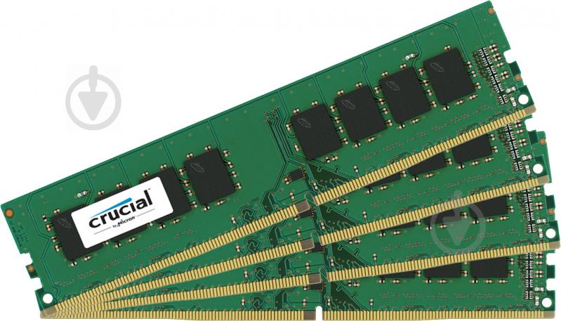 Оперативная память MICRON DDR4 SDRAM 64 GB (4x16GB) 2133 MHz (CT4K16G4DFD8213) - фото 1