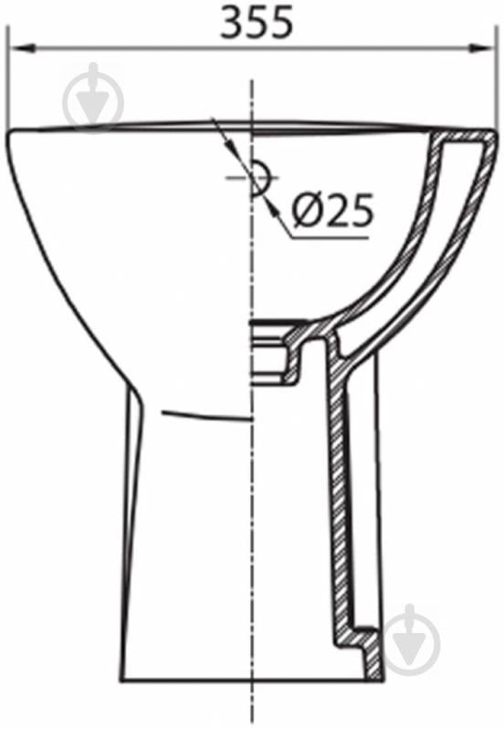 Биде Kolo FREJA L75000000 - фото 3