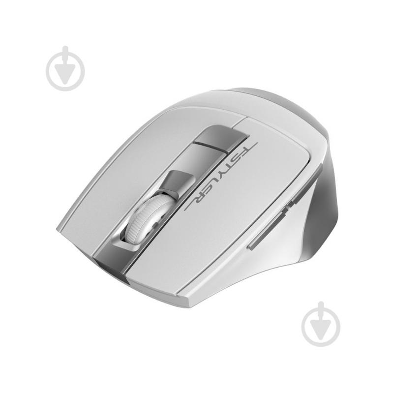 Мышка беспроводная A4Tech 2000 dpi silver/white (FG35S (Silver)) - фото 4 Мышка беспроводная A4Tech 2000 dpi silver/white (FG35S (Silver)) - фото 4