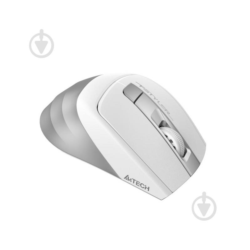 Мышка беспроводная A4Tech 2000 dpi silver/white (FG35S (Silver)) - фото 5 Мышка беспроводная A4Tech 2000 dpi silver/white (FG35S (Silver)) - фото 5