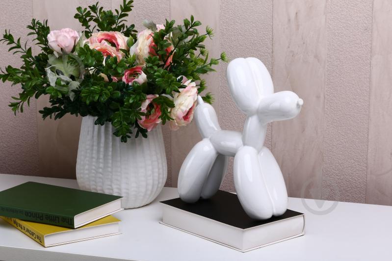 Статуэтка Aero Dog 25х25 см белый - фото 3