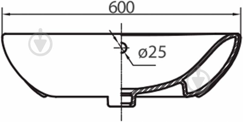 Умывальник Kolo Runa 60 - фото 2