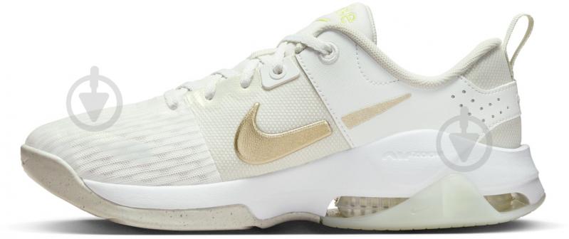 Кроссовки женские демисезонные Nike W ZOOM BELLA 6 PRM FJ1589-100 р.36,5 молочные - фото 4